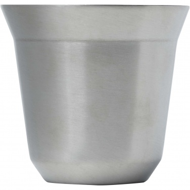 Logo trade promotional products picture of: Duo 80 ml RCS certified stainless steel espresso cup set 
