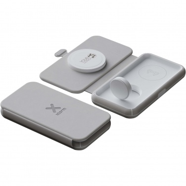 Logotrade promotional products photo of: Xtorm XWF31 15W foldable 3-in-1 wireless travel charger