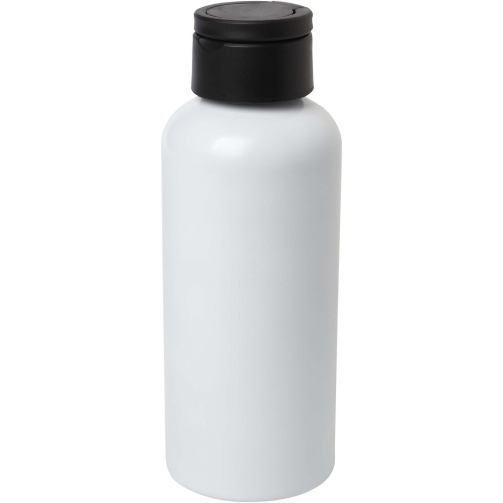 Logotrade promotional merchandise picture of: Trinity 600 ml RCS certified recycled aluminium water bottle with RPET lid