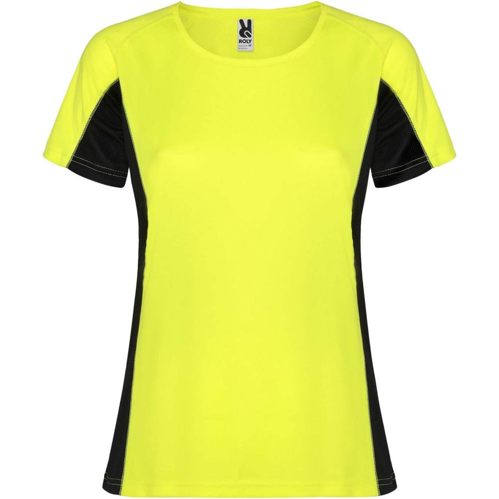 Logo trade promotional giveaways image of: Shanghai short sleeve women's sports t-shirt