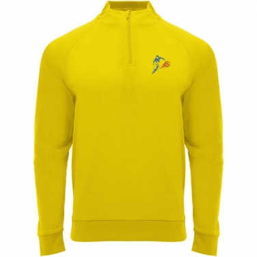 Logo trade advertising product photo of: Epiro long sleeve unisex quarter zip sweatshirt