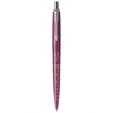 Logo trade advertising product photo of: Parker Jotter SE Global Icons colour trim ballpoint pen