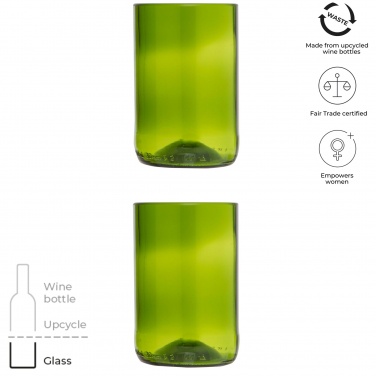 Logo trade advertising products picture of: Originalhome 280 ml drinking glass set