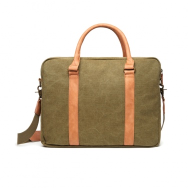 Logotrade promotional products photo of: VINGA Bosler RCS recycled canvas computer bag
