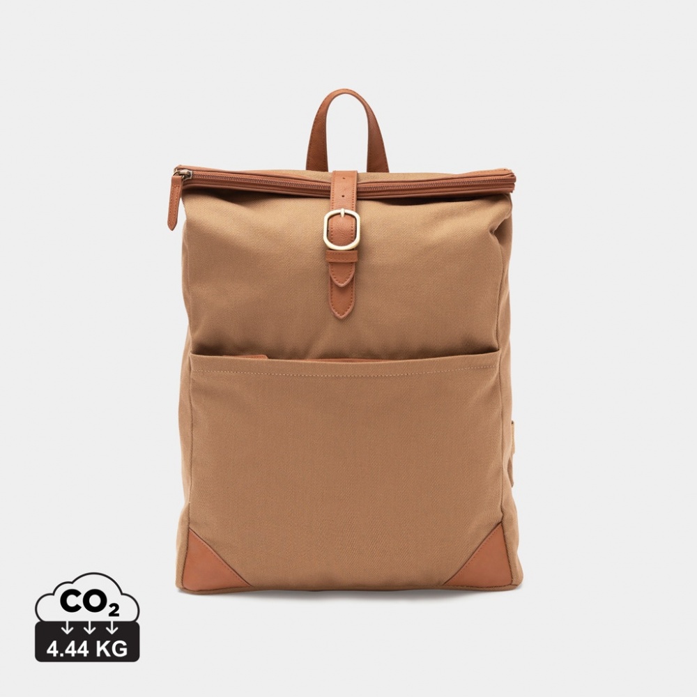Logotrade promotional giveaways photo of: VINGA Sloane rucksack RCS recycled polyester