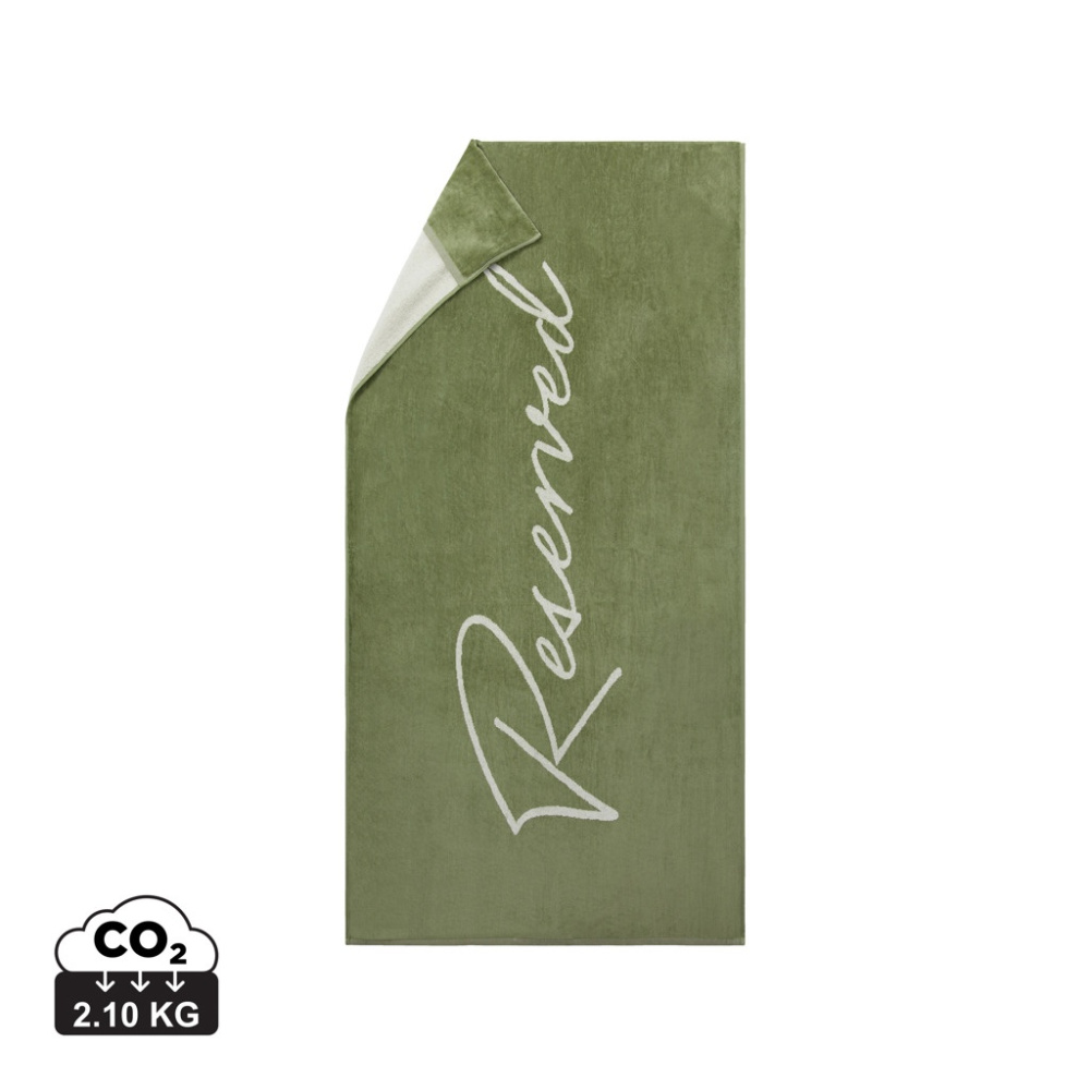 Logotrade advertising product picture of: Vinga Lounge chair towel