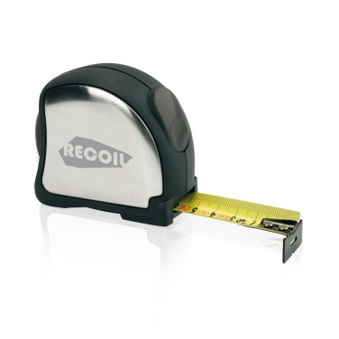 Logo trade promotional gift photo of: Stainless steel tape - 5m/25mm
