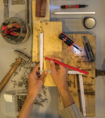 Logotrade business gifts photo of: 25cm wooden carpenter pencil