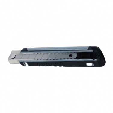 Logo trade promotional item photo of: Refillable RCS rplastic heavy duty snap-off knife soft grip