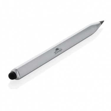 Logo trade promotional giveaway photo of: Eon RCS recycled aluminum infinity multitasking pen