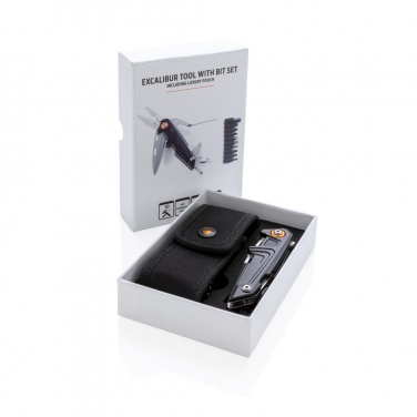 Logo trade promotional merchandise picture of: Excalibur tool with bit set