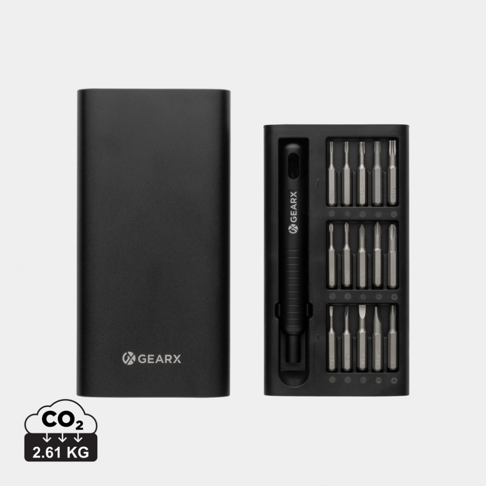 Logotrade business gifts photo of: Gear X 31 in 1 precision screwdriver set