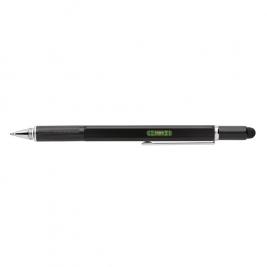 Logo trade advertising product photo of: 5-in-1 aluminium toolpen
