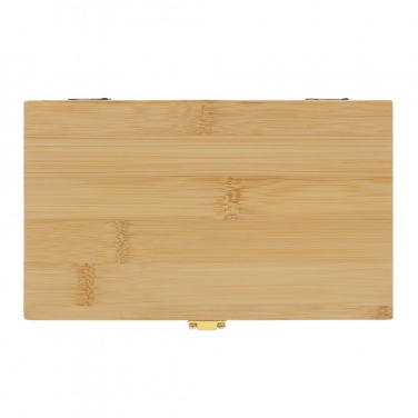 Logo trade business gift photo of: Carvine 21 pcs bamboo tool set