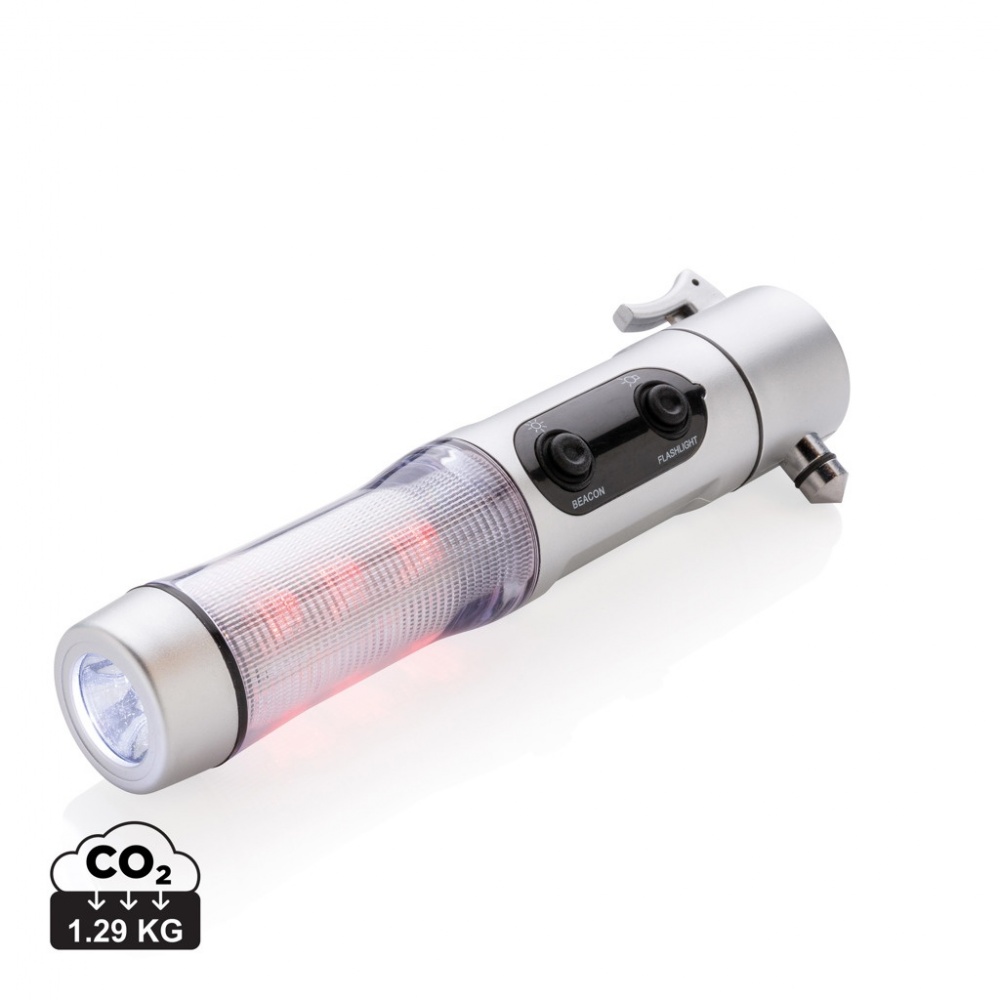 Logotrade promotional merchandise photo of: Emergency light with hammer
