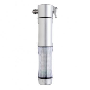 Logo trade corporate gift photo of: Emergency light with hammer