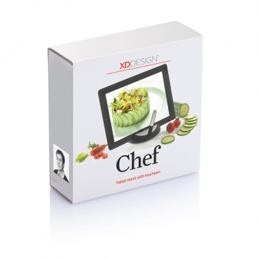 Logotrade promotional merchandise picture of: Chef tablet stand with touchpen