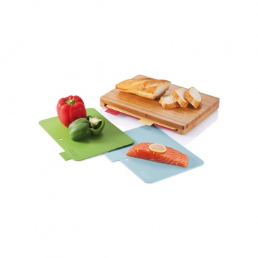 Logotrade promotional items photo of: Cutting board with 4pcs hygienic boards