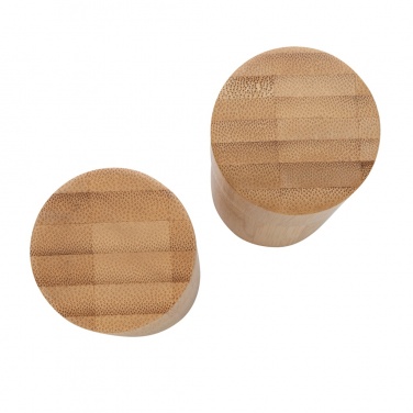 Logotrade business gifts photo of: Ukiyo bamboo salt and pepper mill set