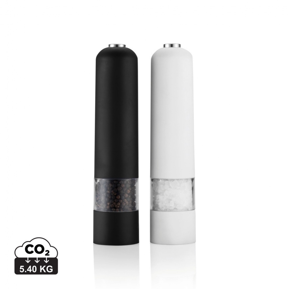 Logotrade promotional item image of: Electric pepper and salt mill set