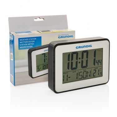 Logotrade advertising products photo of: Grundig weatherstation alarm and calendar