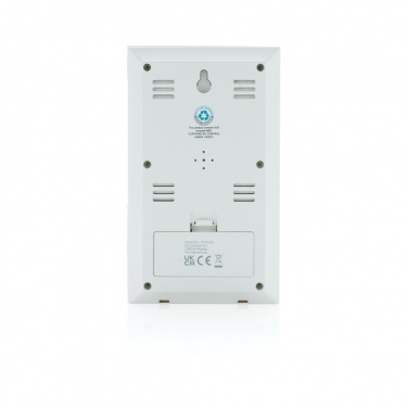 Logo trade promotional merchandise picture of: Utah RCS rplastic and bamboo weather station