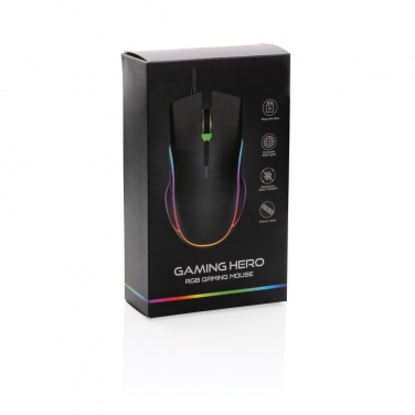 Logo trade corporate gifts image of: RGB gaming mouse