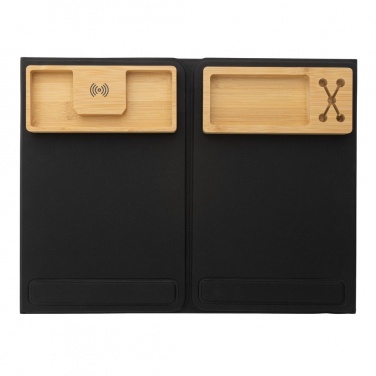 Logotrade promotional item picture of: Impact AWARE RPET Foldable desk organizer with laptop stand