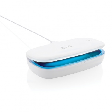 Logo trade promotional item photo of: UV-C steriliser box with 5W wireless charger