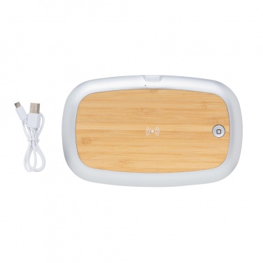 Logotrade promotional item picture of: Rena UV-C steriliser box with 5W wireless charger