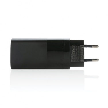 Logotrade business gift image of: Philips 65W ultra fast PD 3-port USB wall charger