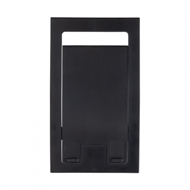 Logo trade corporate gifts image of: SnapStand RCS recycled plastic foldable phone stand