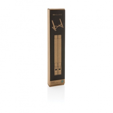 Logo trade promotional giveaways image of: Terra RCS recycled aluminium universal laptop/tablet stand
