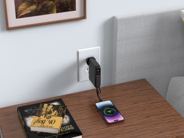Logotrade promotional item picture of: Urban Vitamin Oxnard 5 in 1 65W universal charger