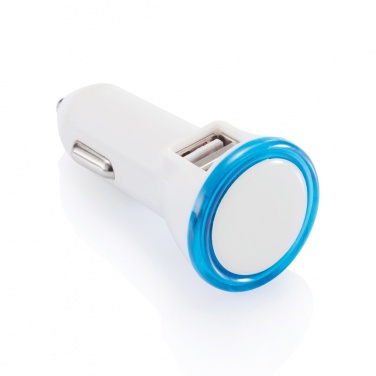 Logotrade business gift image of: Powerful dual port car charger