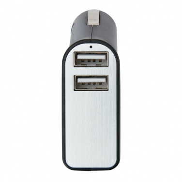 Logotrade promotional merchandise photo of: Dual port car charger with belt cutter and hammer
