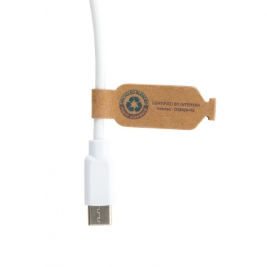 Logotrade promotional items photo of: RCS recycled plastic Ontario 6-in-1 cable