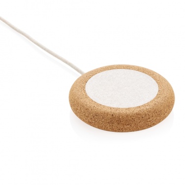 Logotrade corporate gifts photo of: Cork and Wheat 5W wireless charger