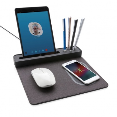 Logotrade advertising product picture of: Air mousepad with 5W wireless charging and USB