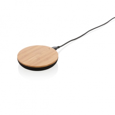 Logotrade promotional merchandise picture of: Bamboo X 5W wireless charger