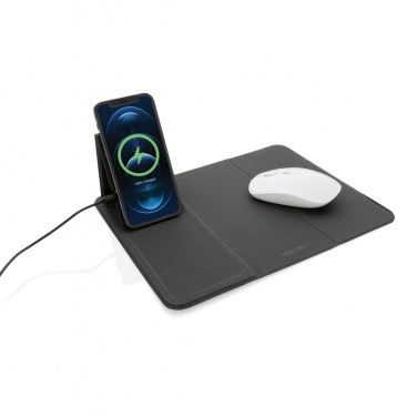 Logo trade business gifts image of: Artic Magnetic 10W wireless charging phonestand