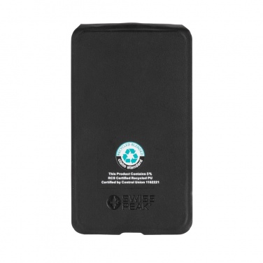 Logotrade promotional product image of: Swiss Peak RCS rPU 15W  3-in-1 magnetic wireless charger