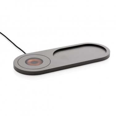 Logo trade promotional item photo of: Encore 10W wireless charging valet tray