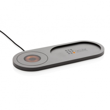 Logotrade promotional giveaway picture of: Encore 10W wireless charging valet tray