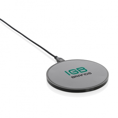 Logotrade promotional gift picture of: RCS standard recycled plastic 10W wireless charger