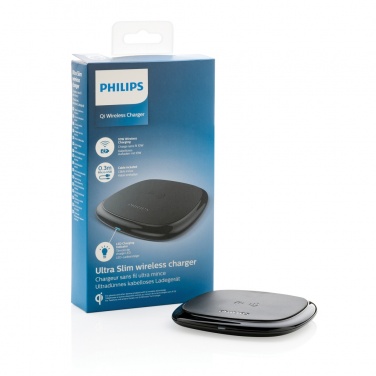 Logo trade advertising products picture of: Philips 10W Qi wireless charger