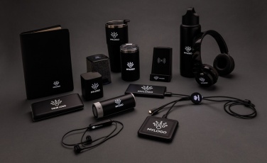 Logo trade promotional products picture of: Light up logo 5W wireless charging pen holder