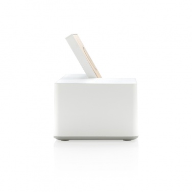 Logotrade promotional item picture of: Ontario 5W wireless charger with speaker