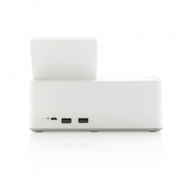 Logo trade promotional products picture of: Ontario 5W wireless charger with speaker