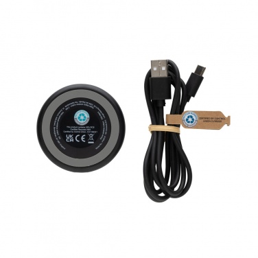 Logo trade business gift photo of: Magnapad 15W RCS rplastic magnetic 3 in 1 charging pad
